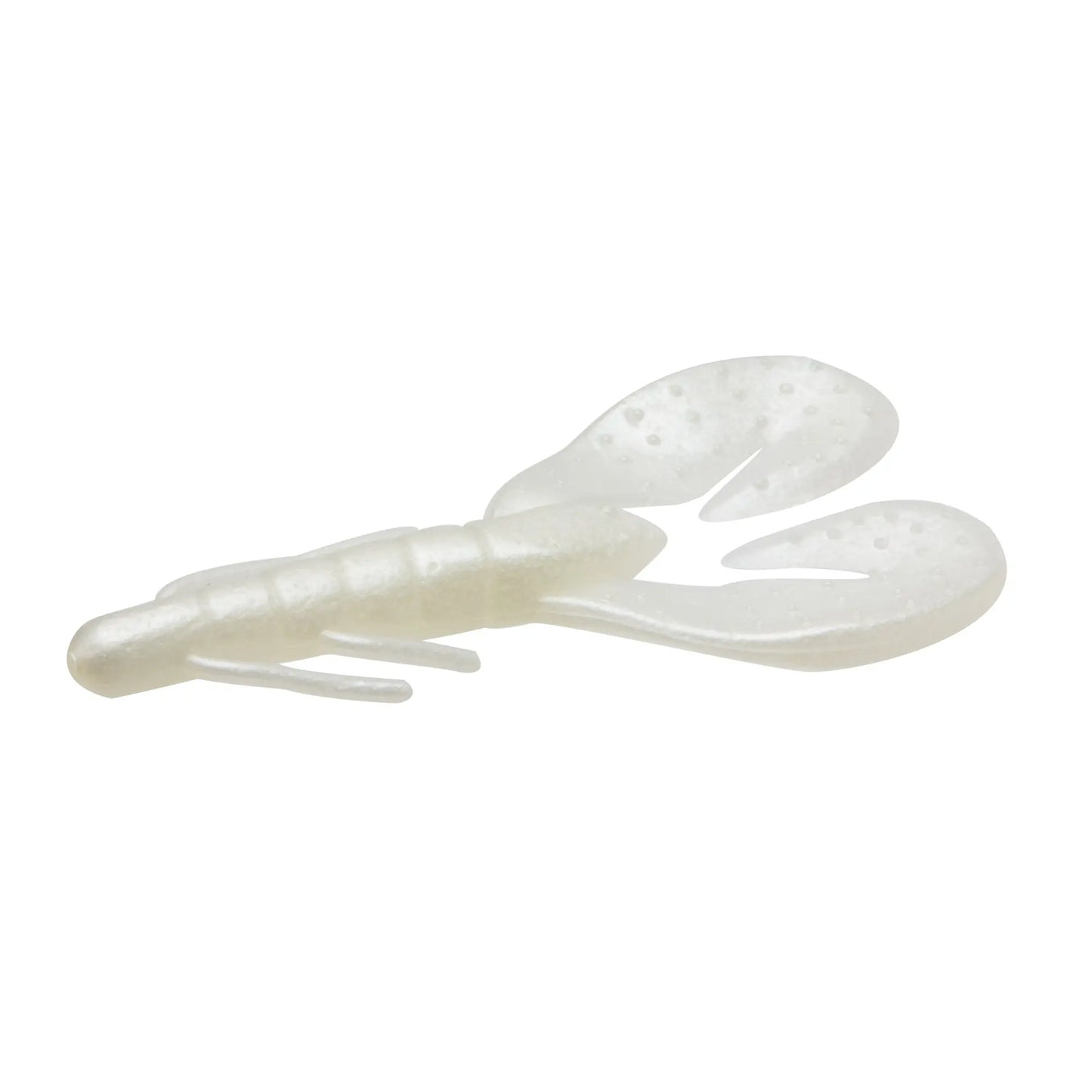 Zoom Super Speed Craw 4'' - White Pearl 8pk - Lucky Lure Tackle
