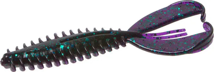 Zoom Z-Craw Jr 3.5" - Junebug 8pk - Lucky Lure Tackle
