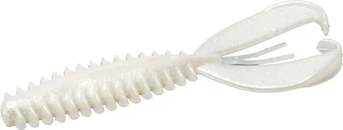 Zoom Z-Craw Jr 3.5" - White Pearl 8pk - Lucky Lure Tackle