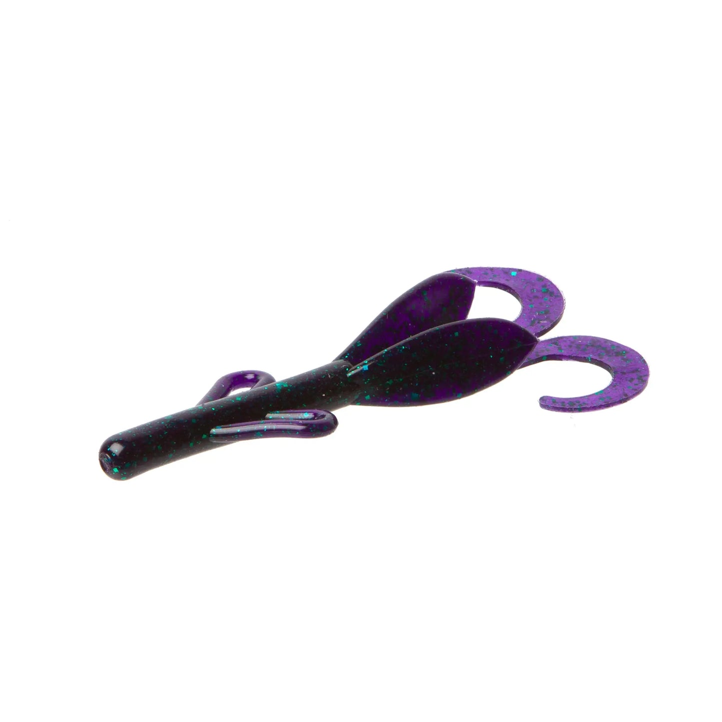 Zoom Brush Hog Midsize - Junebug 10pk - Lucky Lure Tackle