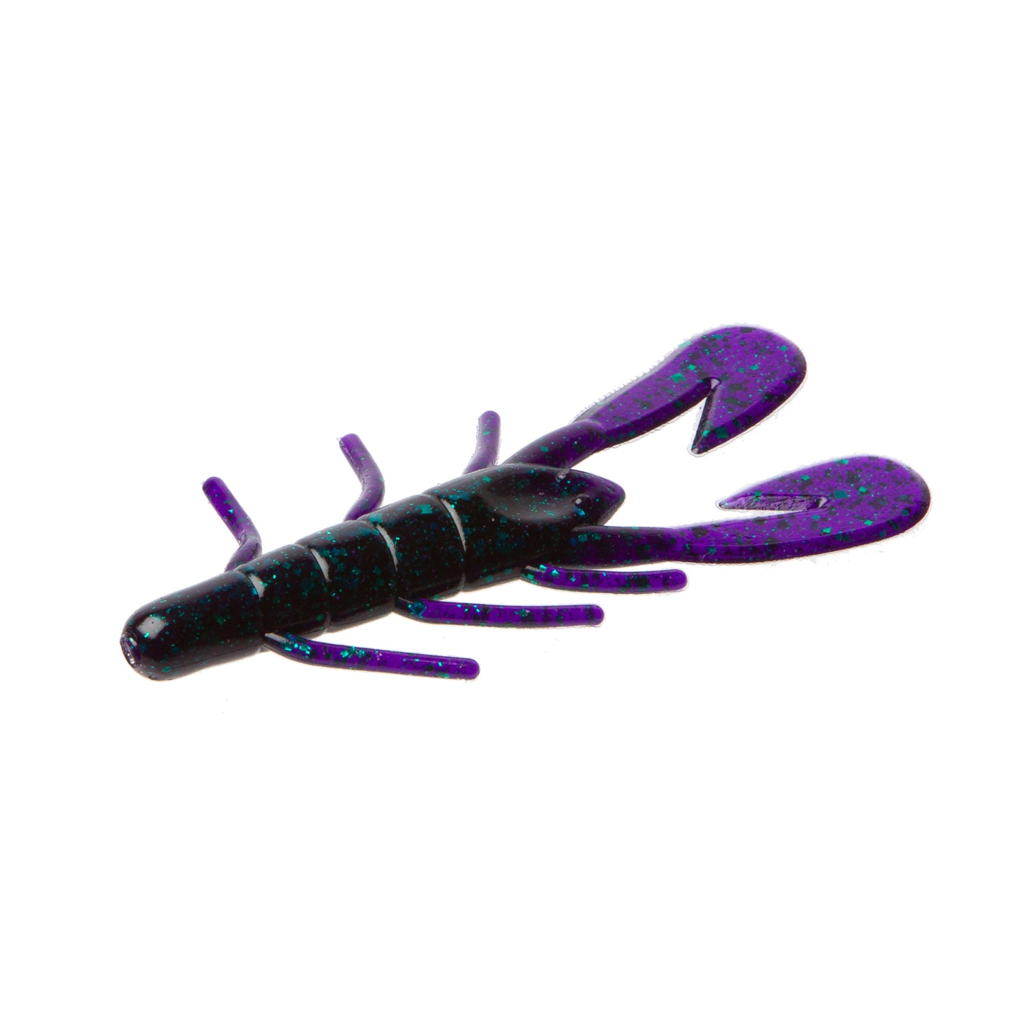 Zoom Mag U-V Speed Craw 4.25" - Junebug 10pk