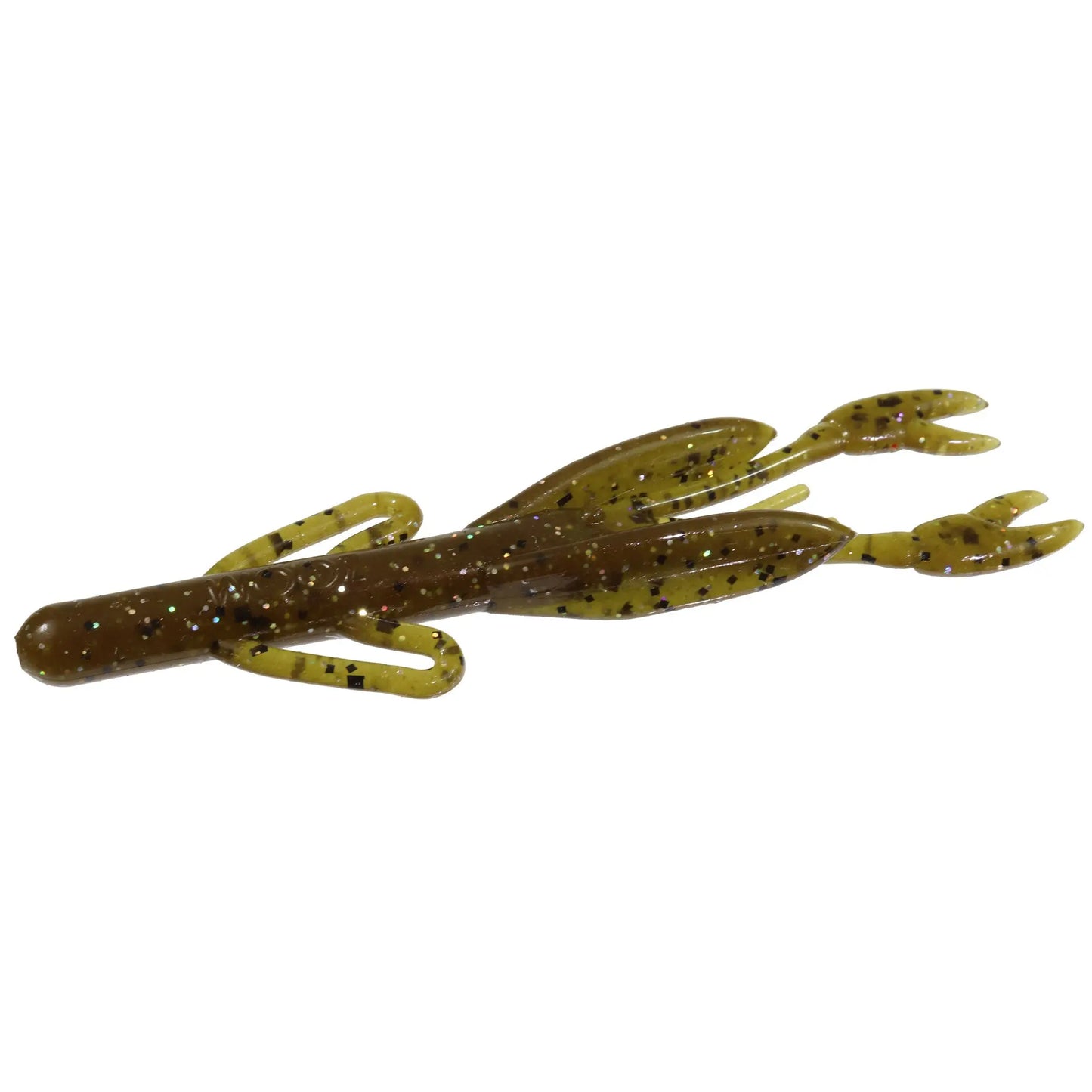 Zoom Baby Brush Craw 4" - Green Pumpkin Magic 12pk - Lucky Lure Tackle