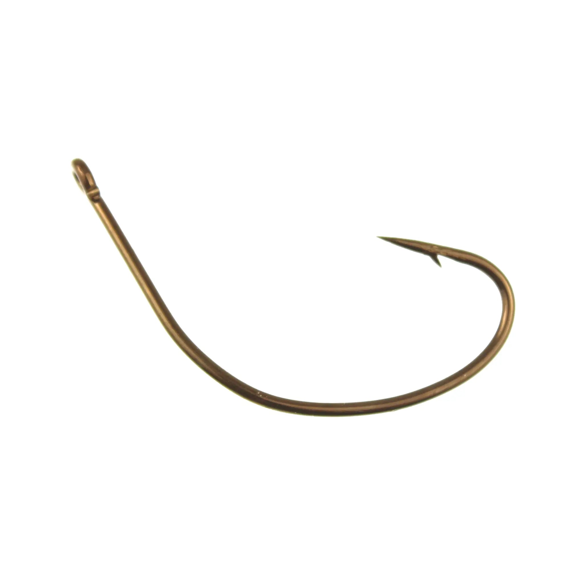 50 Ganci Da Pesca Tackleworks Kahle Offset – Taglia 4/0, Nichelati, Piegati Con Occhiello Up - Foto 1
