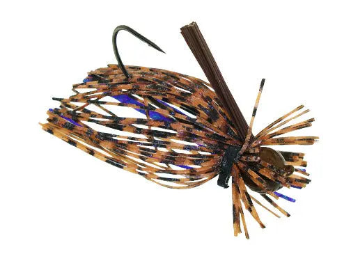 Jewel AJ Finesse Jig 5/16oz - Peanut Butter & Jelly 2pk - Lucky Lure Tackle