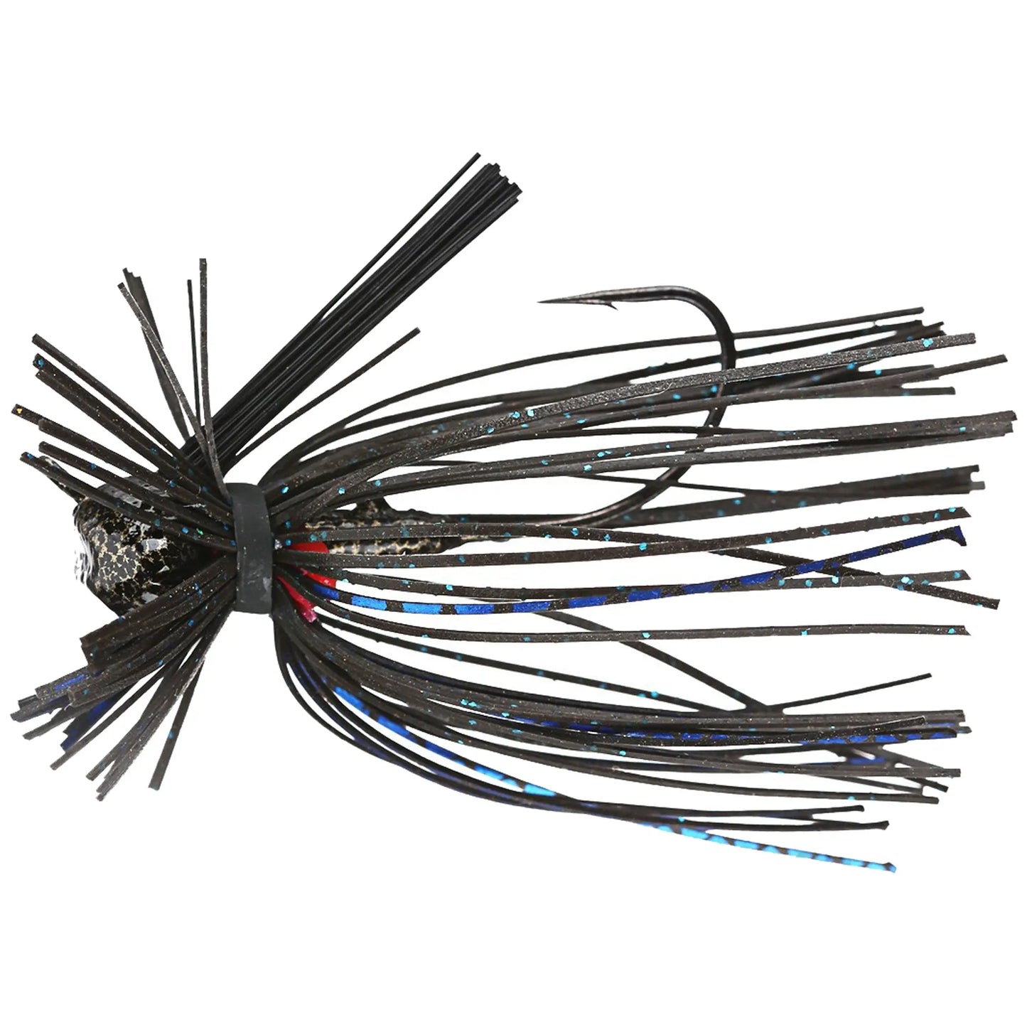 Jewel TJ Finesse Jig 7/16oz - Blk/Blu Flash 2pk - Lucky Lure Tackle