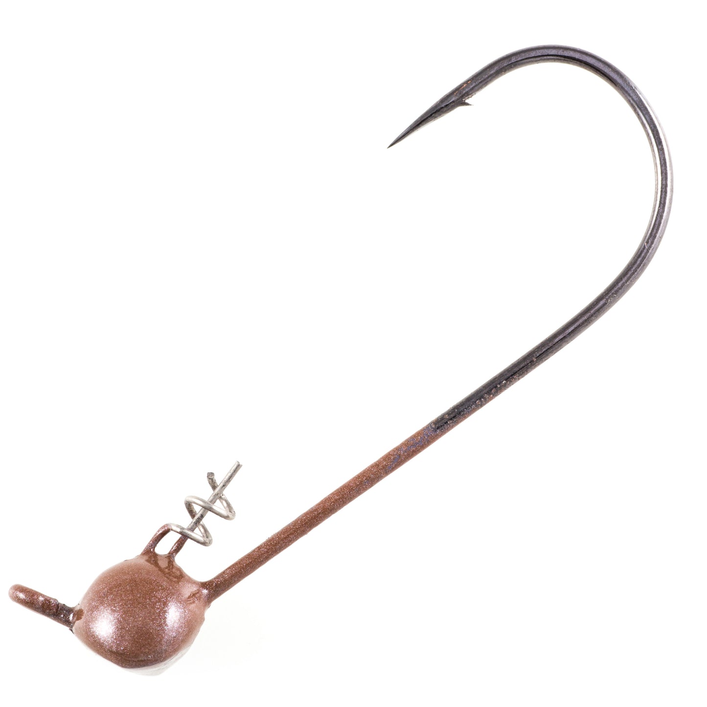Owner Ultrahead Shaky Head Size 4/0 1/4oz Brown 4pk