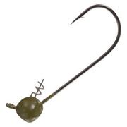 Owner Ultrahead Shaky Head Size 4/0 3/16oz GrPkn 4pk