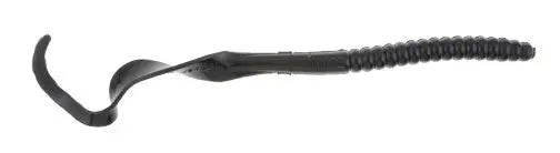 Berkley PB Power Worm 10'' - Black 8pk - Lucky Lure Tackle