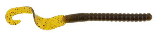 Berkley PB Power Worm 7'' - Green Pumpkin 13pk - Lucky Lure Tackle