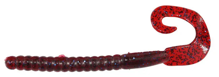 Berkley PB Power Worm 7'' Plum 13pk - Lucky Lure Tackle