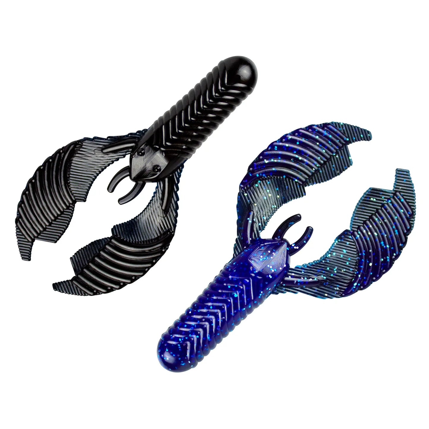 Yum Craw Chunk 3.25'' Black Blu Shdw - Lucky Lure Tackle