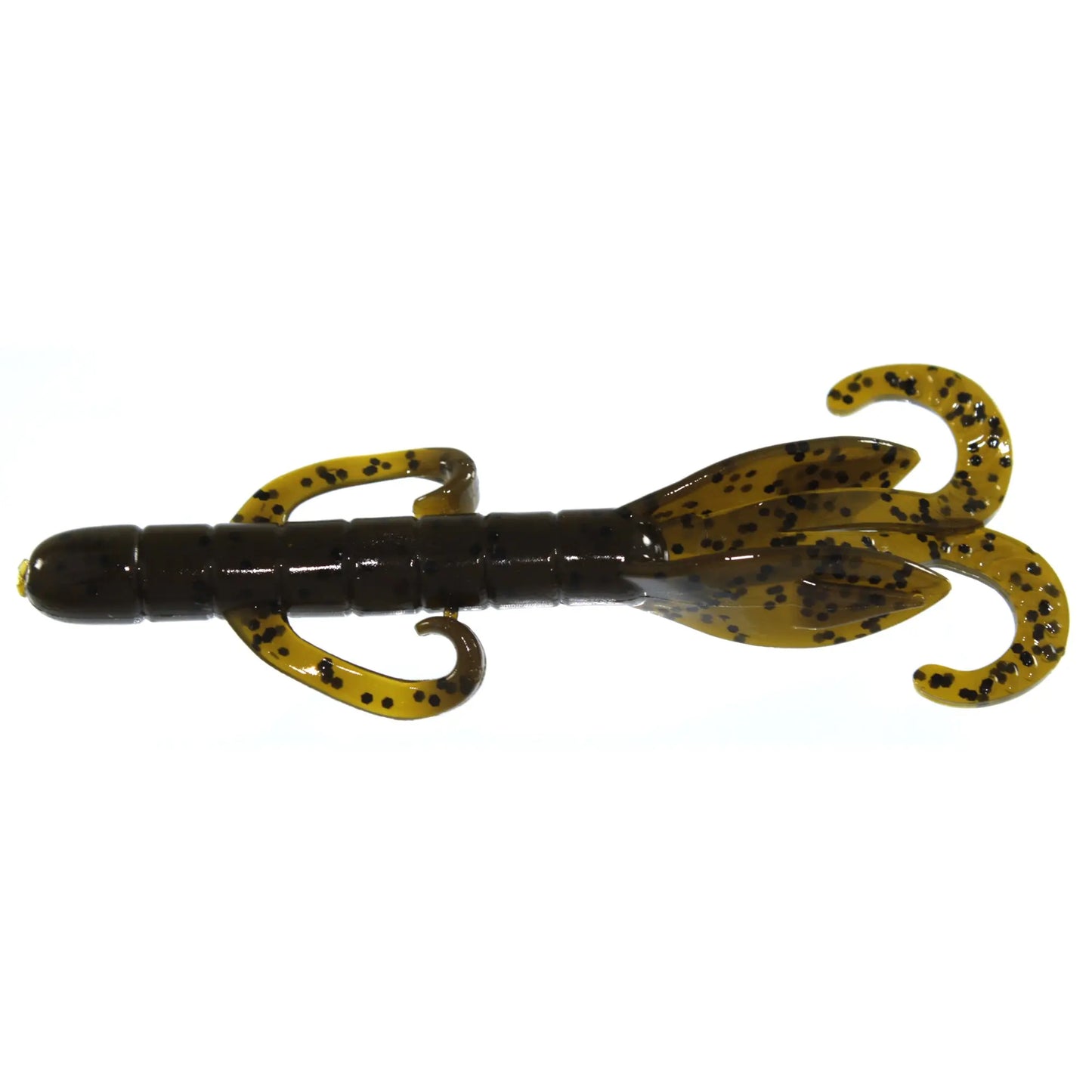 Yum Christie Critter 3.5'' - Green Pumpkin 10pk - Lucky Lure Tackle