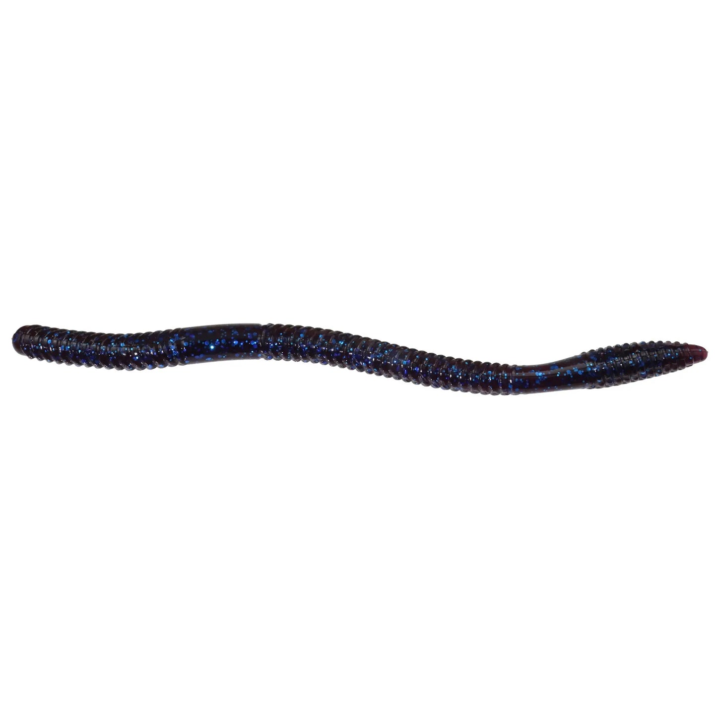 Yum Finesse Worm 8'' Blue Fleck - Lucky Lure Tackle