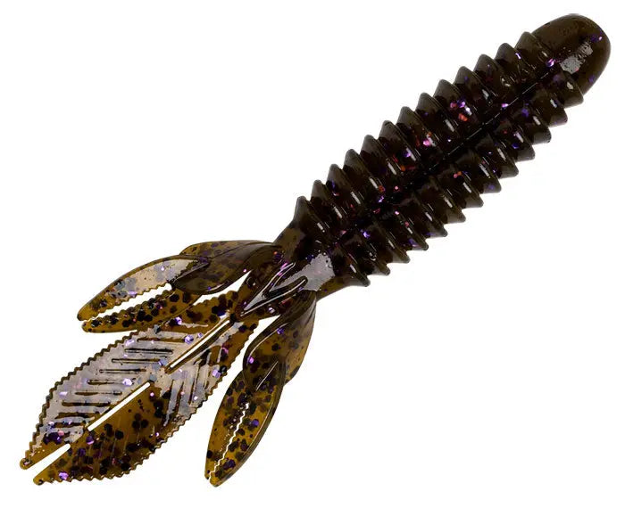 Yum Wooly Bug 3.25'' Green Pumpkin/Purple Yum