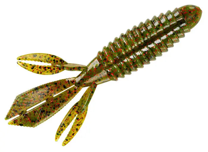 Yum Wooly Bug 4.25'' Watermelon/Red Flake - Lucky Lure Tackle
