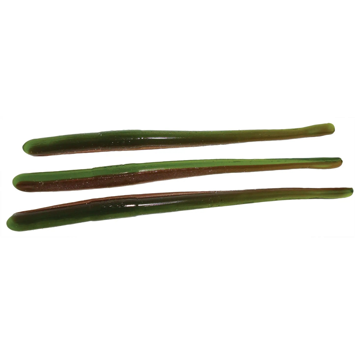 Roboworm Straight Tail Worm 4.5'' - Green Weenie 10pk - Lucky Lure Tackle
