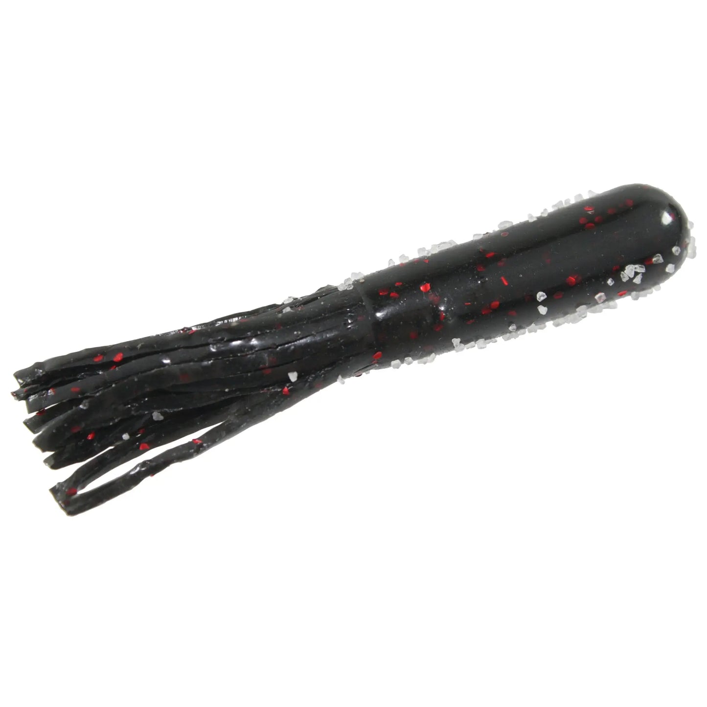 Strike King Bitsy Tube - Black Neon 10pk - Lucky Lure Tackle