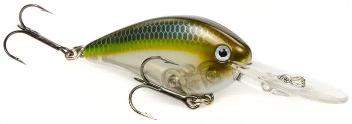 Strike King KVD 1.5 Flatside - Sexy Ghost Minnow - Lucky Lure Tackle
