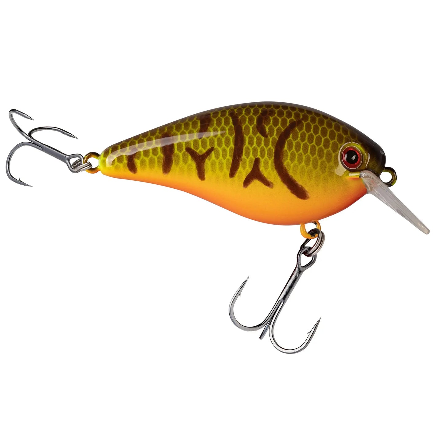 Strike King KVD 1.5 Squarebill Hard Knock - Orange Belly Craw - Lucky Lure Tackle