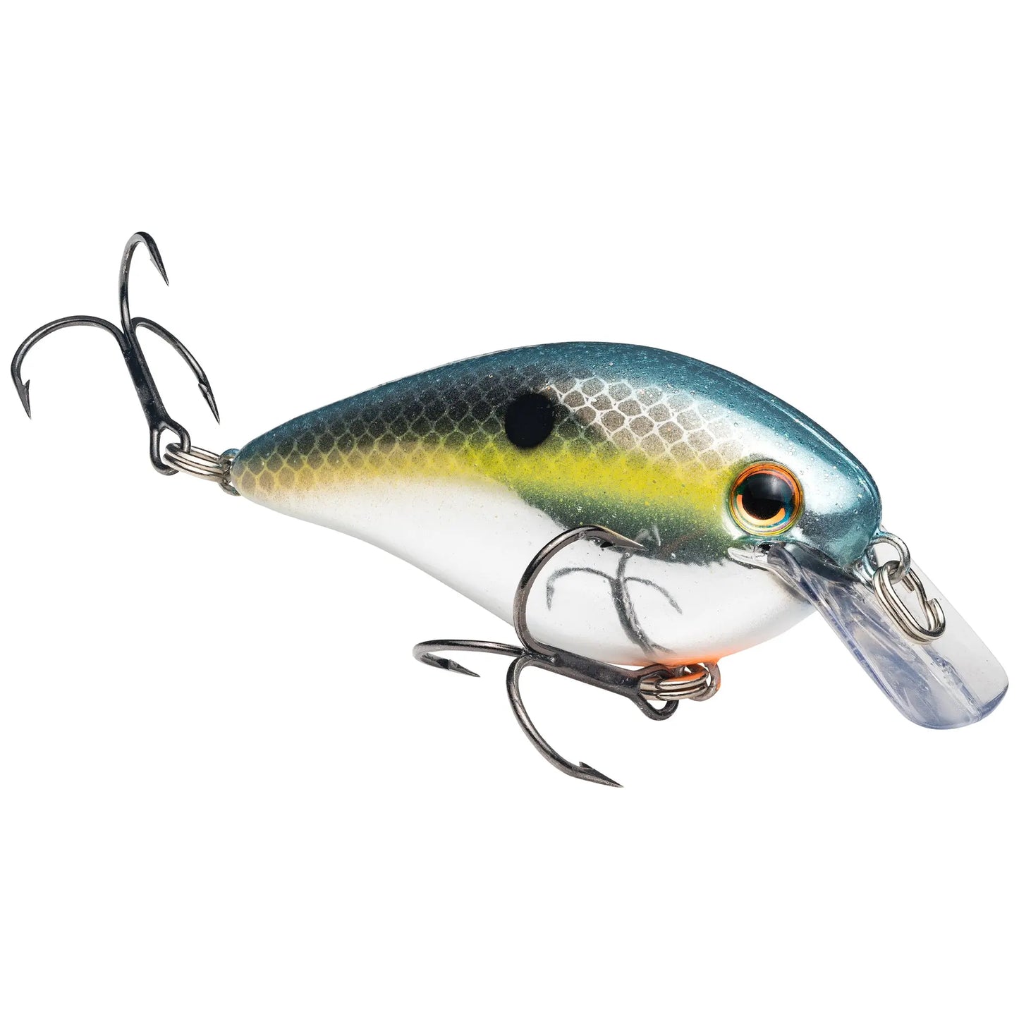 Strike King KVD Square Bill 1.5 - Chrome Sexy Shad - Lucky Lure Tackle