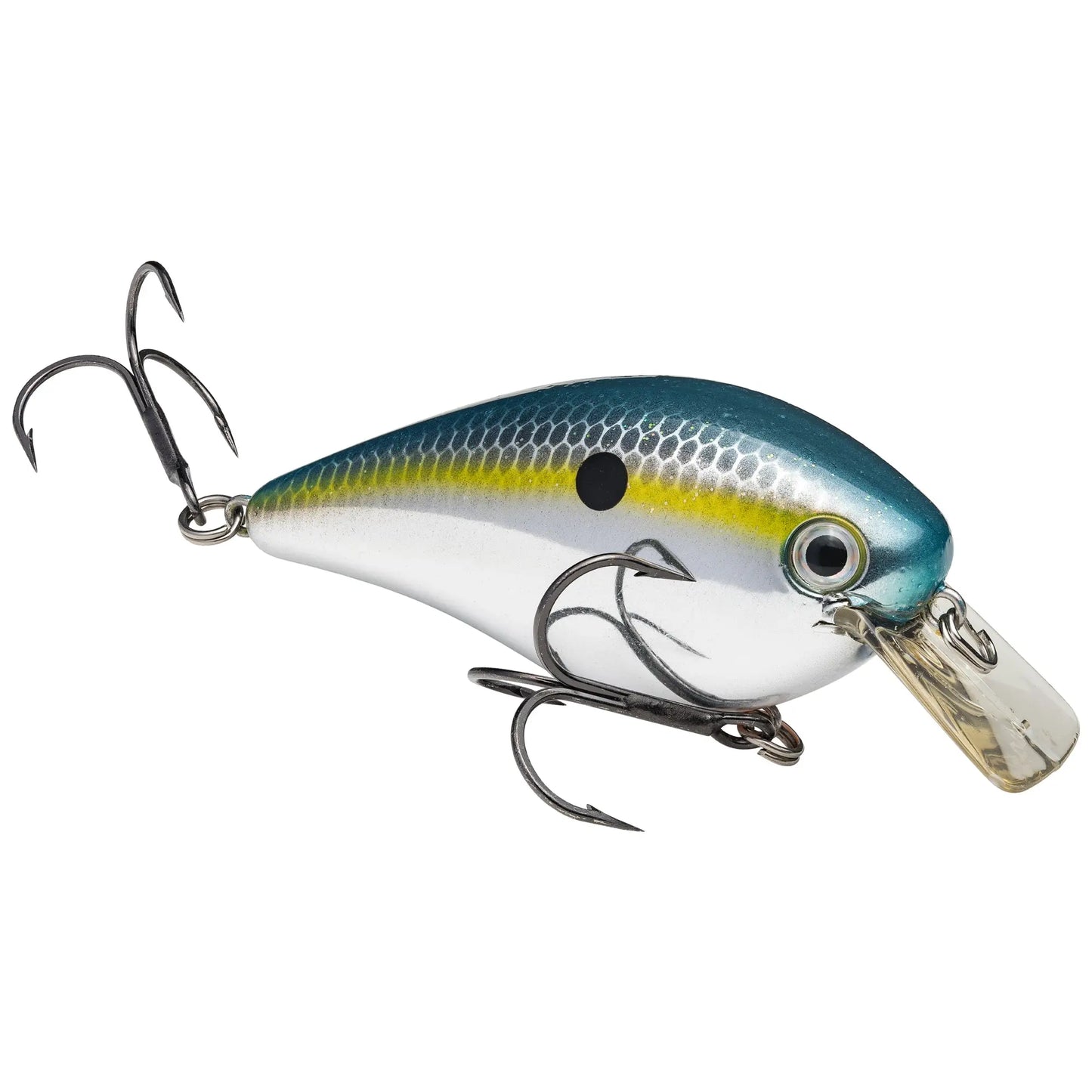 Strike King KVD Square Bill 2.5 - Chrome Sexy Shad - Lucky Lure Tackle