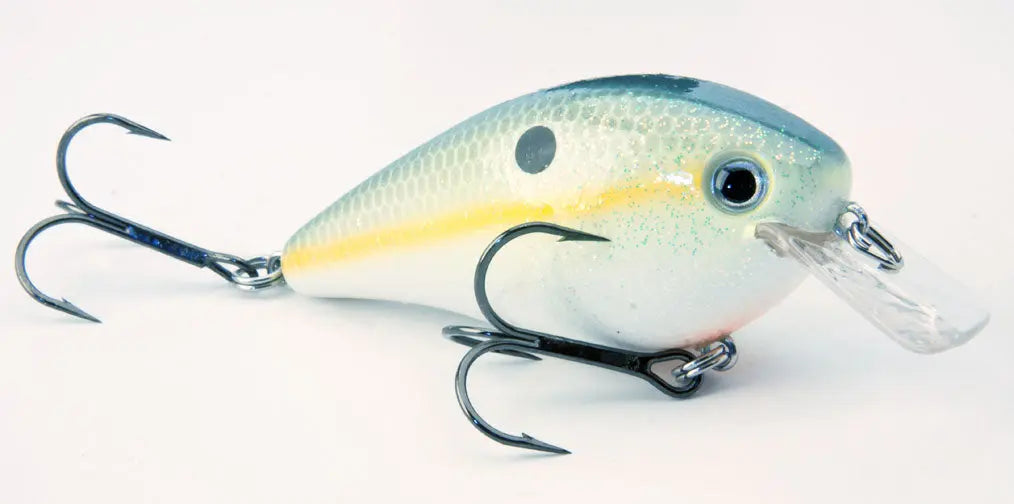 Strike King KVD Square Bill 2.5 - Chartreuse Sexy Shad - Lucky Lure Tackle