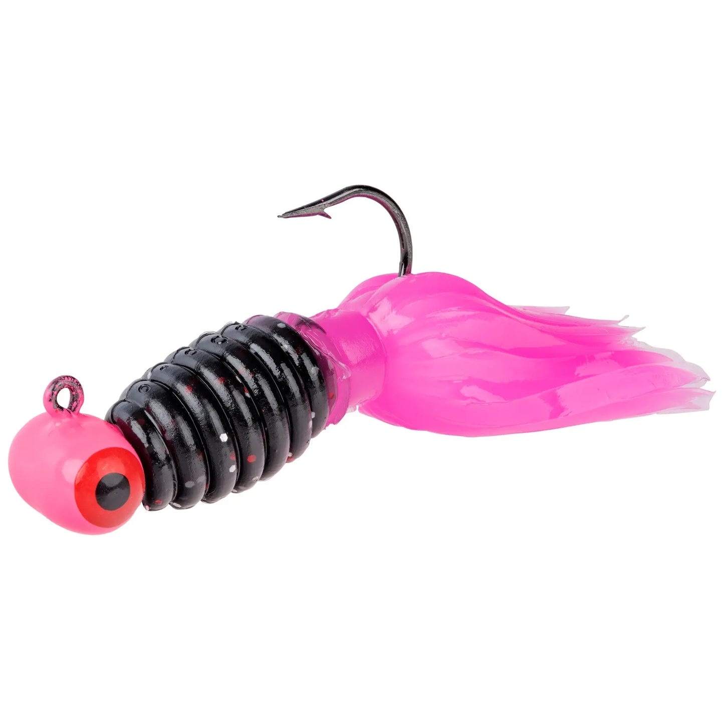 Mr. Crappie Sausage Heads / Pink Tuxedo - Lucky Lure Tackle