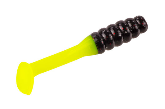 Mr. Crappie Slabalicious  /  Tuxedo Black Chartreuse
