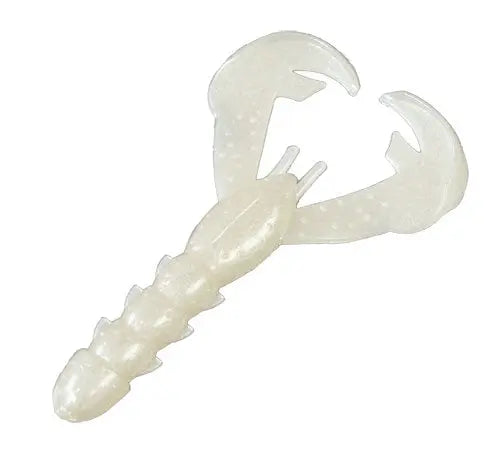 Strike King Rage Baby Craw - Pearl 9pk - Lucky Lure Tackle