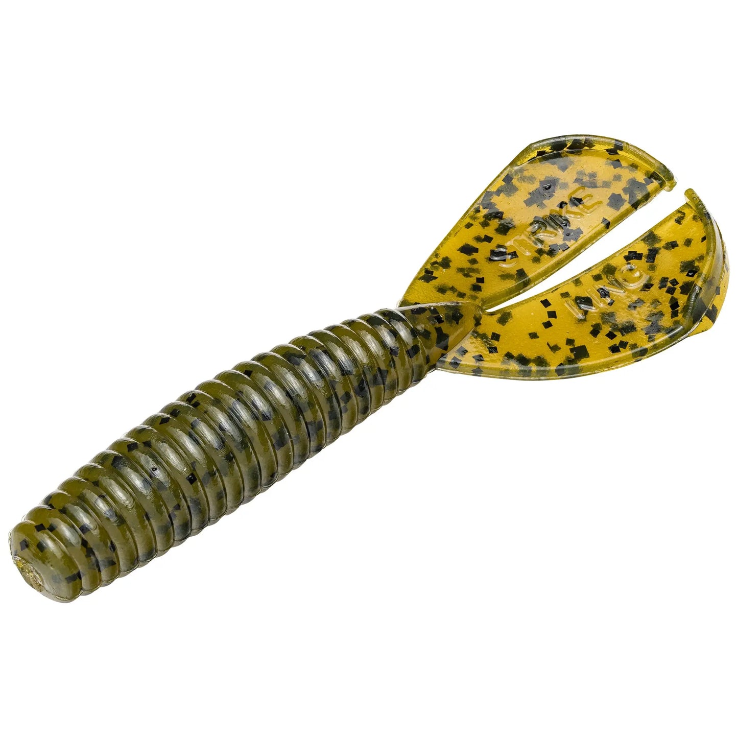 Strike King Rage Baby Menace - Green Pumpkin 9pk - Lucky Lure Tackle