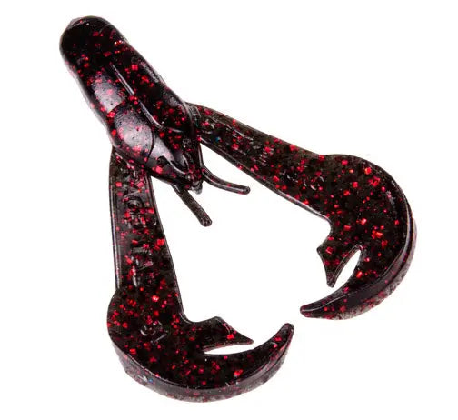 Strike King Rage Chunk 3" - Black Neon 7pk - Lucky Lure Tackle