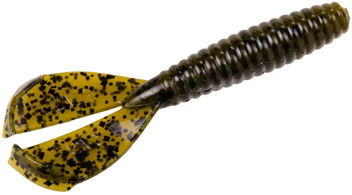 Strike King Rage Menace - Green Pumpkin 8pk - Lucky Lure Tackle