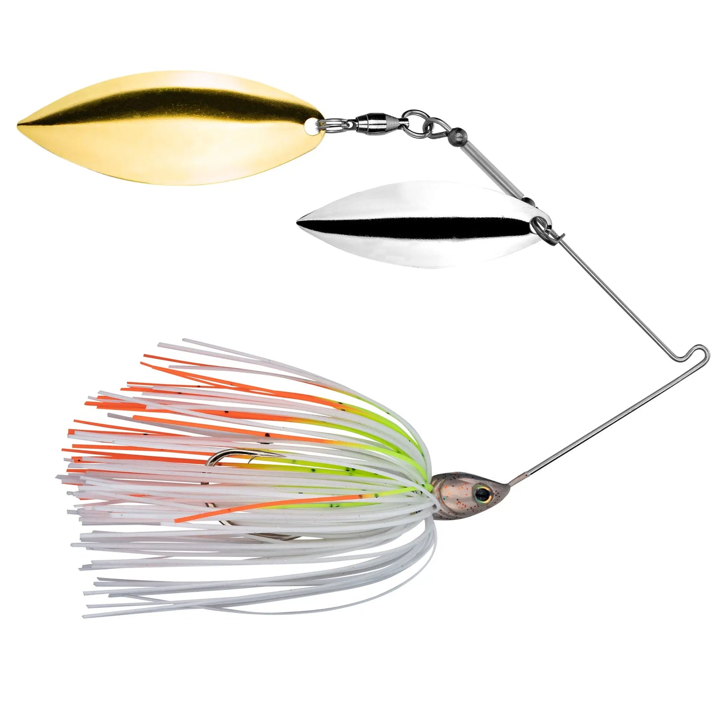 Strike King Tour Grade SpInnerbait 1/2 oz Willow/Willow - Cole Slaw - Lucky Lure Tackle