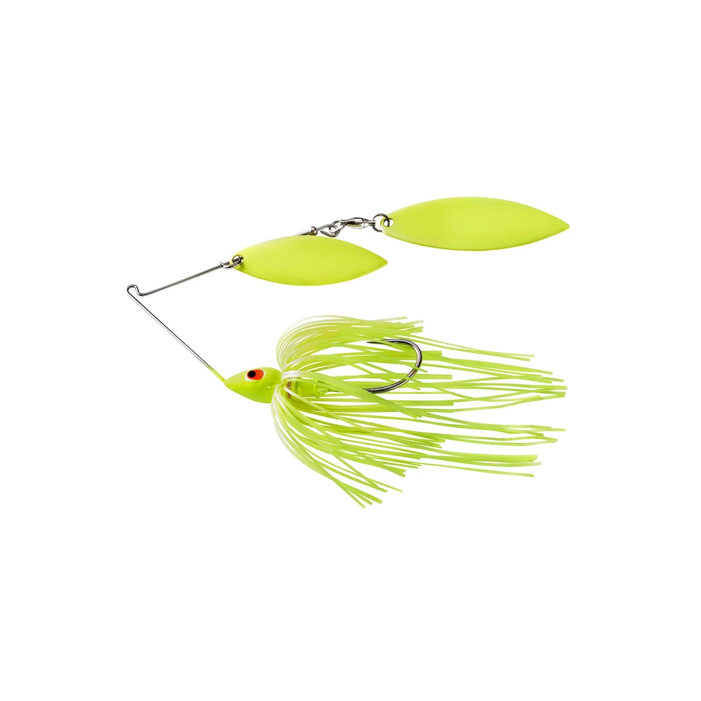 War Eagle 2-Willow 1/2oz Painted Chartreuse - Lucky Lure Tackle