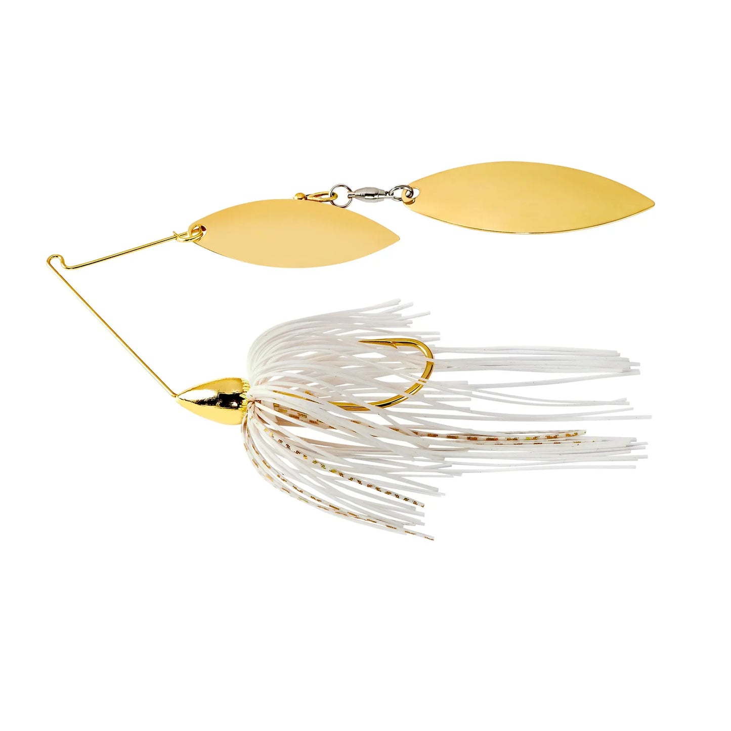 War Eagle 2-Willow 1/4oz Gold White Gold - Lucky Lure Tackle