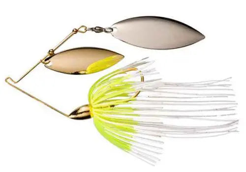 War Eagle 2-Willow 1/4oz Gold White Chartreuse War Eagle