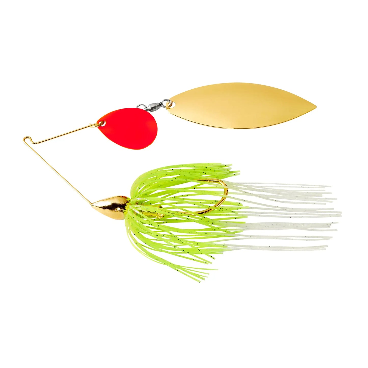 War Eagle 2-Colorado RdKick 3/8oz GoldRK - Hot White Chart - Lucky Lure Tackle
