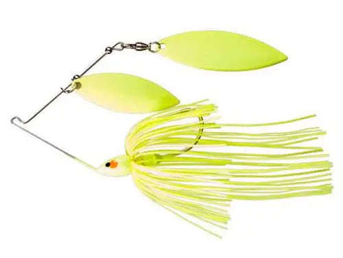 War Eagle 2-Willow 3/8oz Painted Chartreuse - Lucky Lure Tackle