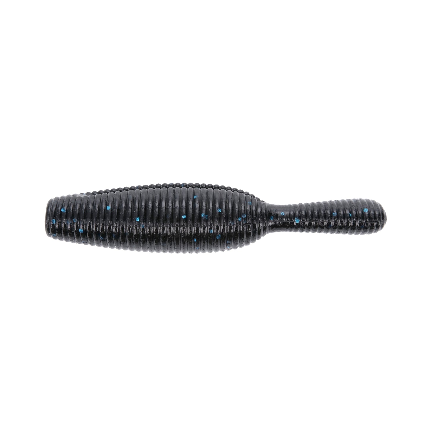 Yamamoto 3.5" Yamatanuki - Heavy Black w/ Lg Blue Flake 8pk
