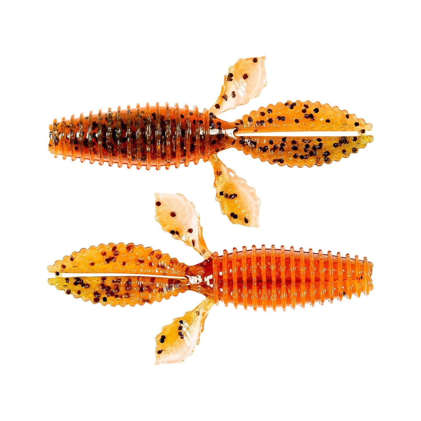 Z-Man TRD BUGZ 2.75" - GREEN PUMPKIN/ORANGE 6 PACK - Lucky Lure Tackle