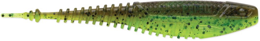 Rapala Crush City Freeloader - Green Pumpkin Chart. Pepper  6pk