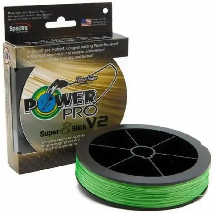 PowerPro Super Slick V2 30lb 150yds - Hi-Vis Aqua - Lucky Lure Tackle