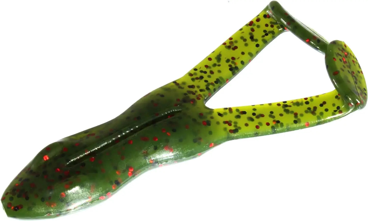 Stanley Ribbit Frog 3.5" - Watermelon Red Flake 5pk - Lucky Lure Tackle