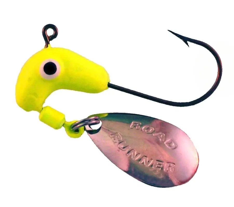 Blakemore Road Runner 1/16oz - Chartreuse 4pk - Lucky Lure Tackle