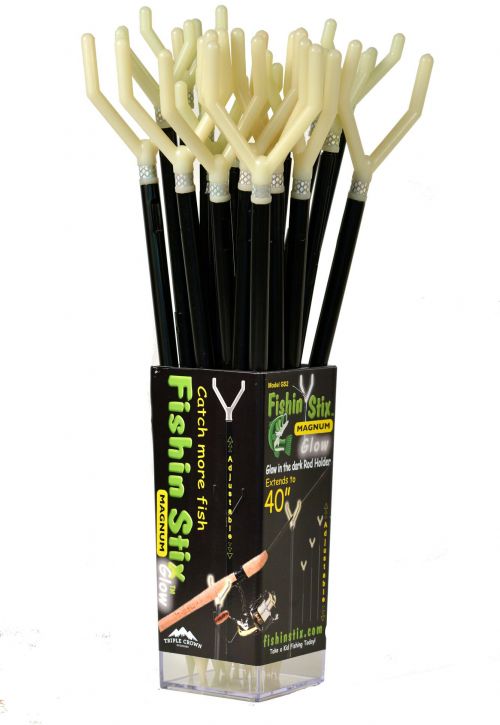 Fishin' Stix Tackle 40" Glow Extendable Rod Holder 1pc