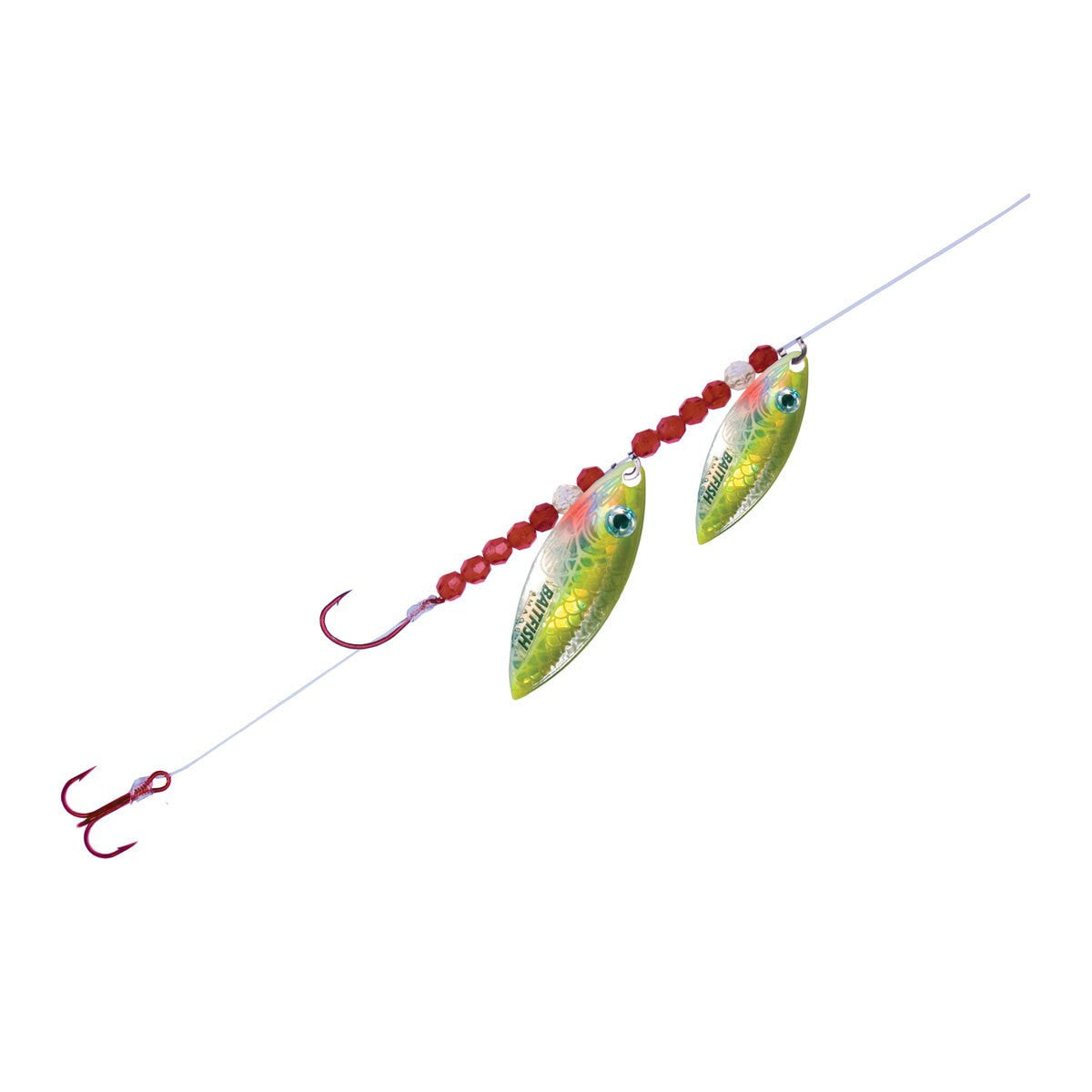 Northland Tackle Mr. Walleye Crawl Hauler Double Willow #3/#4 - Alewive White
