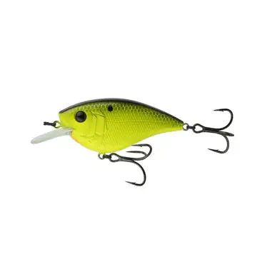 6th Sense Crush Flat 75X - Chartreuse Black Back - Lucky Lure Tackle