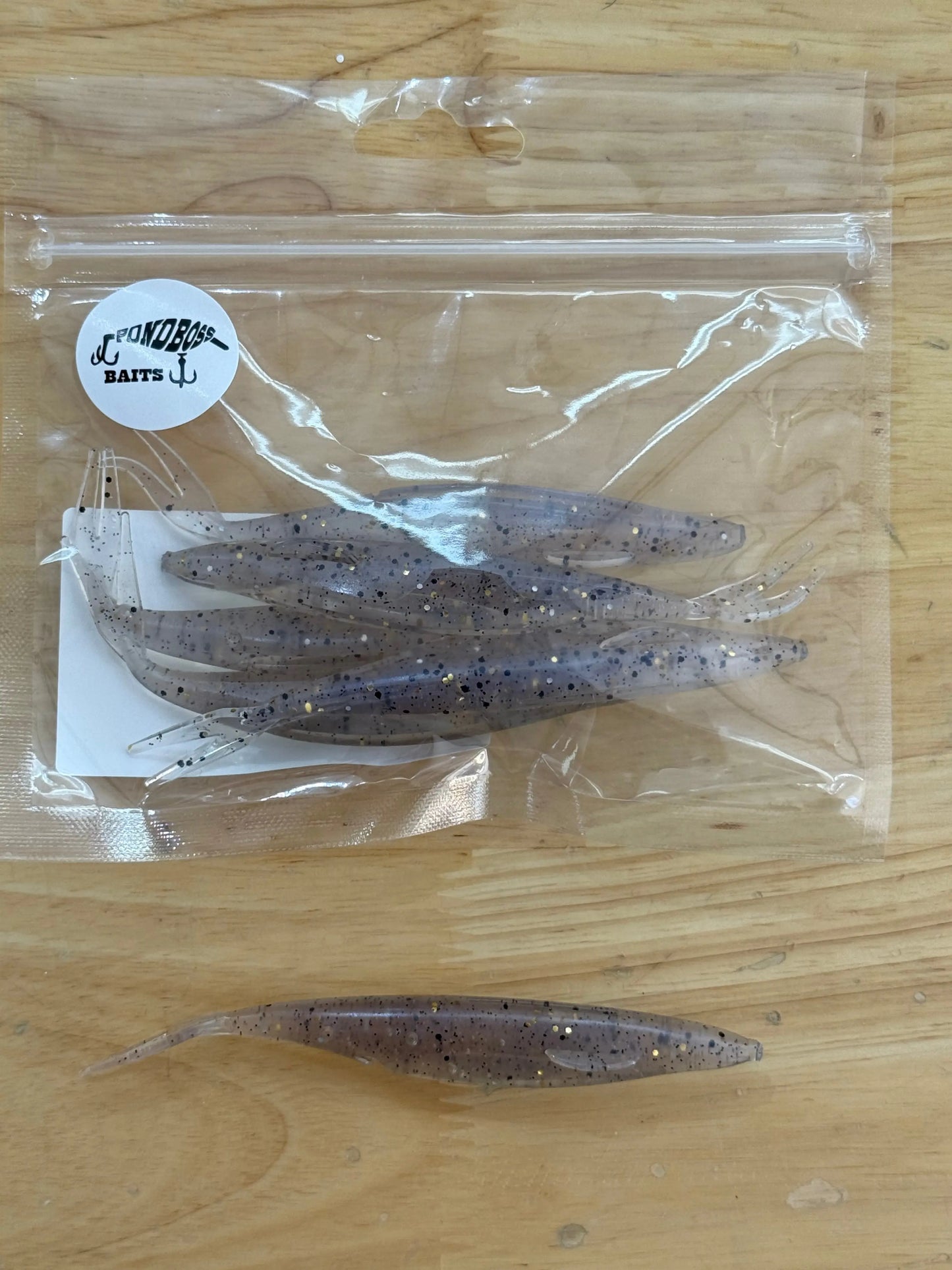 Pond Boss Depth Minnow 5" - Ghost Milk 6pk