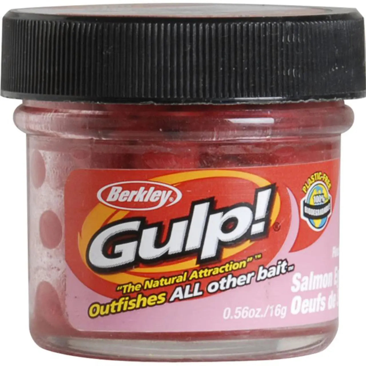 Berkley Gulp floating Eggs Fluorescent Red - Lucky Lure Tackle