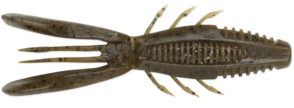 Rapala Crush City Bronco Bug 4" - Green Pumpkin 6pk - Lucky Lure Tackle